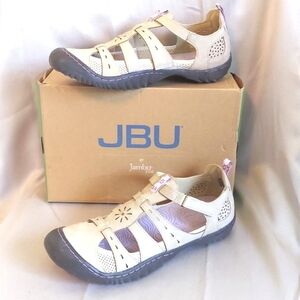 JBU Shoes,‎ Size 12, Taupe "Gemini" Microsuede Leather, Comfort Walking, NEW!!